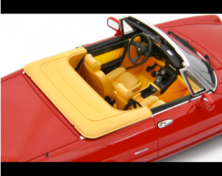 Alfa Romeo Spider 1.6 - 2.0i 1990 ROSSO ALFA Laudoracing 1:18 Resinemodell (Türen, Motorhaube... nicht zu öffnen!)